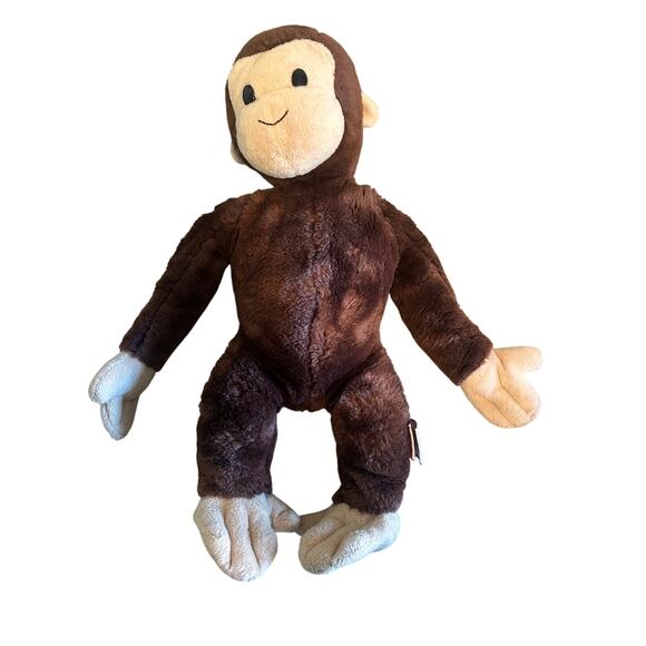 GUC Gund Stuffed Monkey Curious George Soft Cuddly Stuffie - Picture 1 of 6